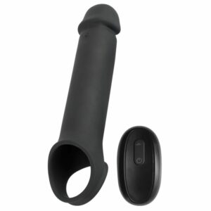 Penishülle „RC Penis Extension“ mit 10 Vibrationsmodi per kabelloser Fernbedienung