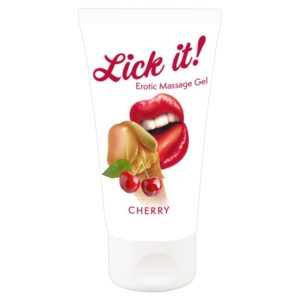 Gel “Erotic Massage Gel Cherry“ mit Kirsch-Aroma