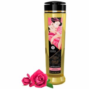 „Erotic Massage Oil“ aus 100% kaltgepressten natürlichen Ölen